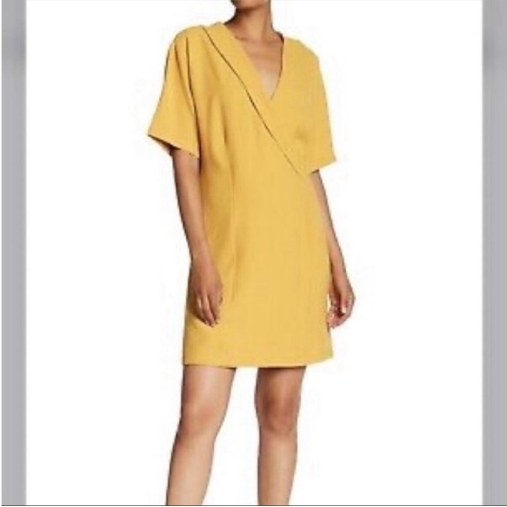 Nordstroms bobaeu mustard yellow dress BNWT
